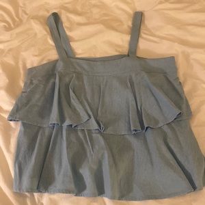 Baby blue float tank top by abound